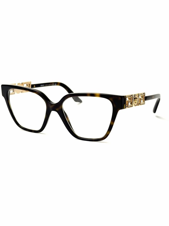 Versace Accessories - Versace Mod 3358 B 108 Glasses Havanna with Gold New Authentic NWT